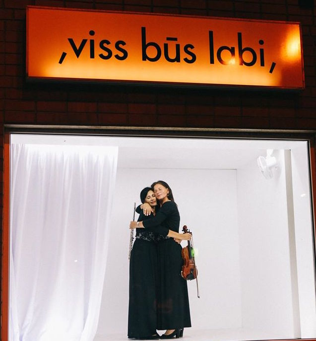 Skats no instalācijas ", viss būs labi," // Festivāla publicitātes foto