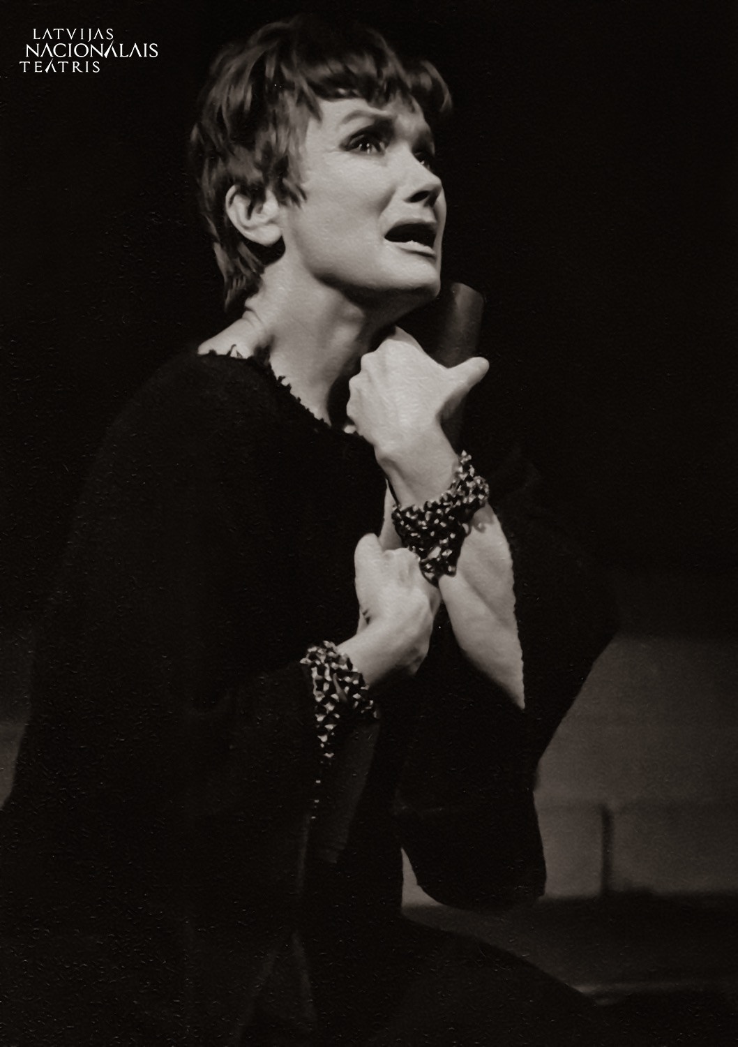 "Elektra" (1968). Elektra - Lidija Freimane // Foto no 100.teatris.lv arhīva