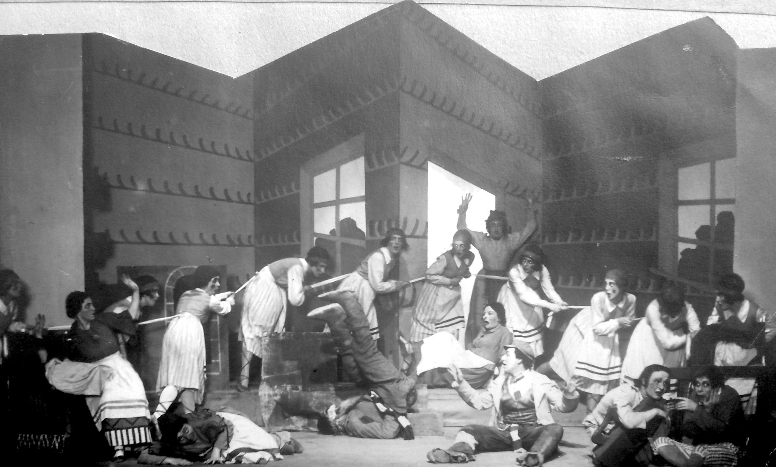 "Skroderdienu Silmačos" (DT, 1923, rež. E. Smiļģis) // Foto: RMM arhīvs, Inv. Nr. 203294/2