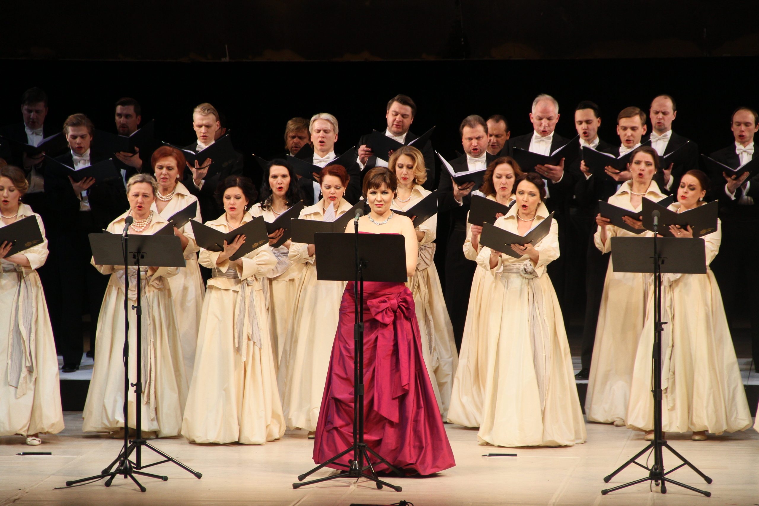 Skats no operas "Norma" koncertuzveduma LNOB // Foto – Monta Tīģere