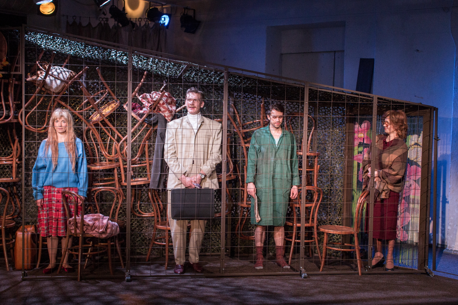 Skats no JRT izrādes "Saniknotā slieka" // Foto – Jānis Deinats