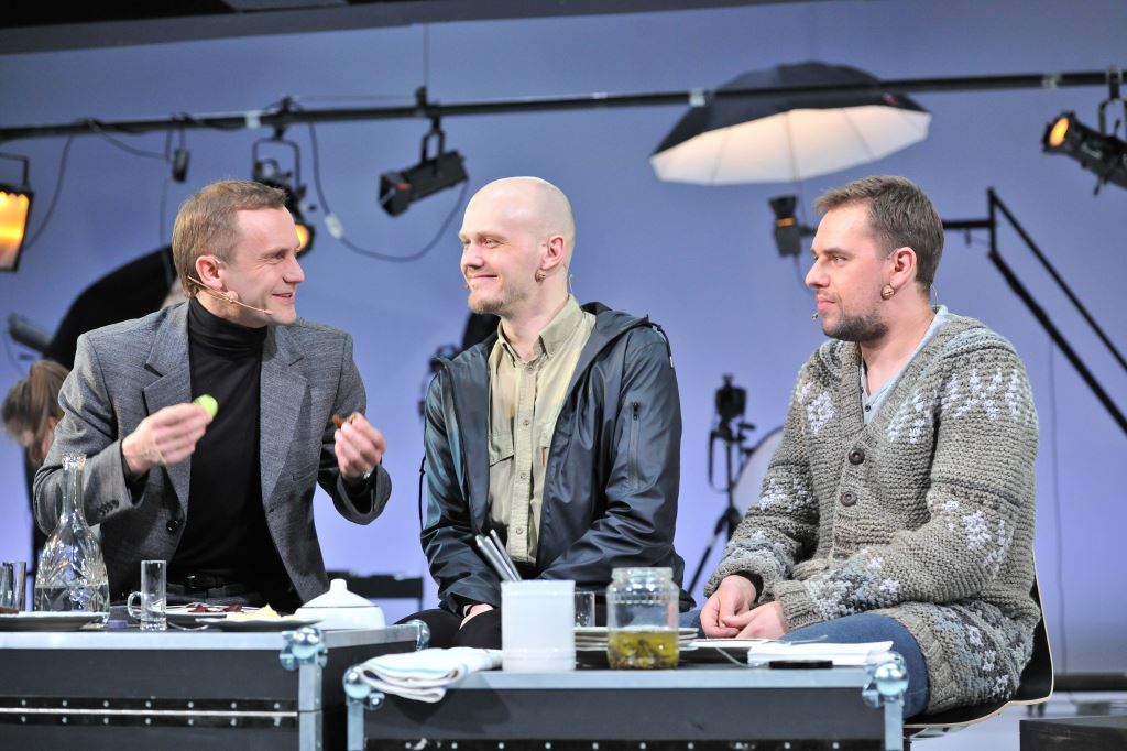 Rellings – Uldis Anže, Grēgerss Verle – Gundars Grasbergs, Jalmars – Ivars Kļavinskis // Foto – Kristaps Kalns