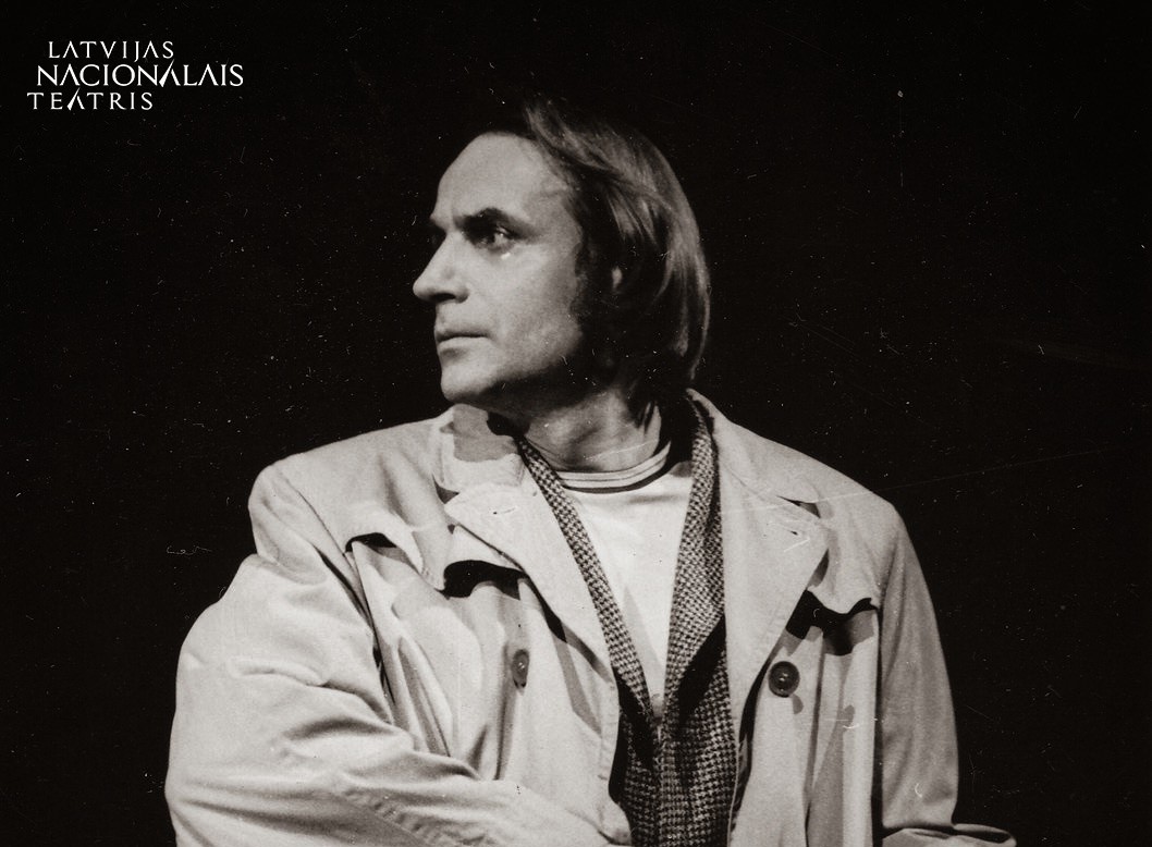 Ints Burāns izrādē "Pīļu medības" (1976) // Publicitātes foto