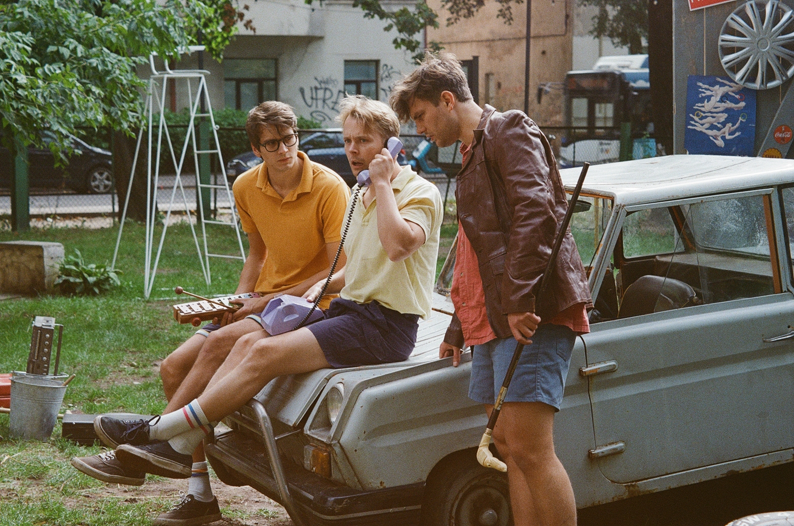 Skats no izrādes "Pagalms atdzīvojas" (2019) // Foto – Marta Mielava