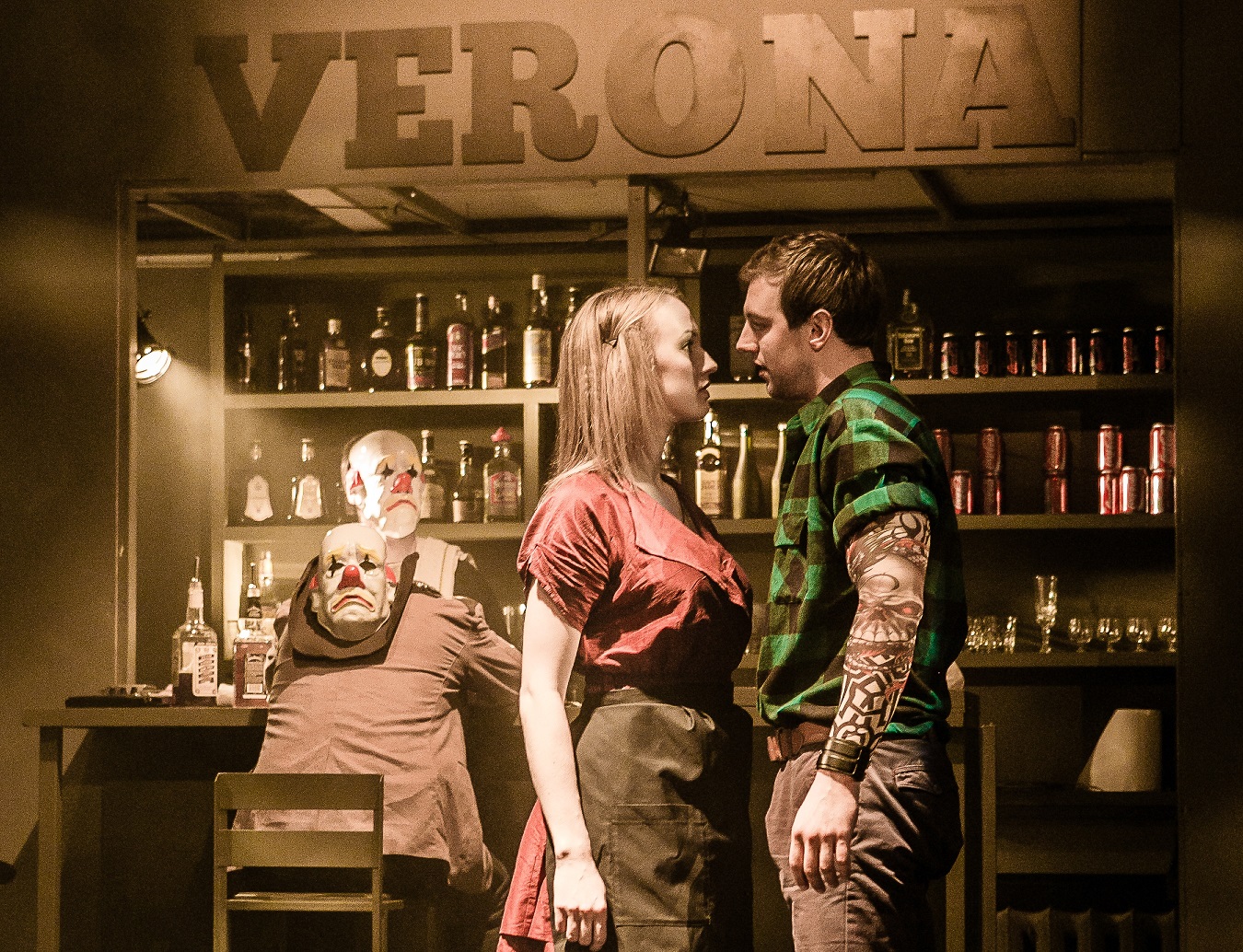 Skats no VDT izrādes "Romeo un Džuljeta" // Foto – Matīss Markovskis