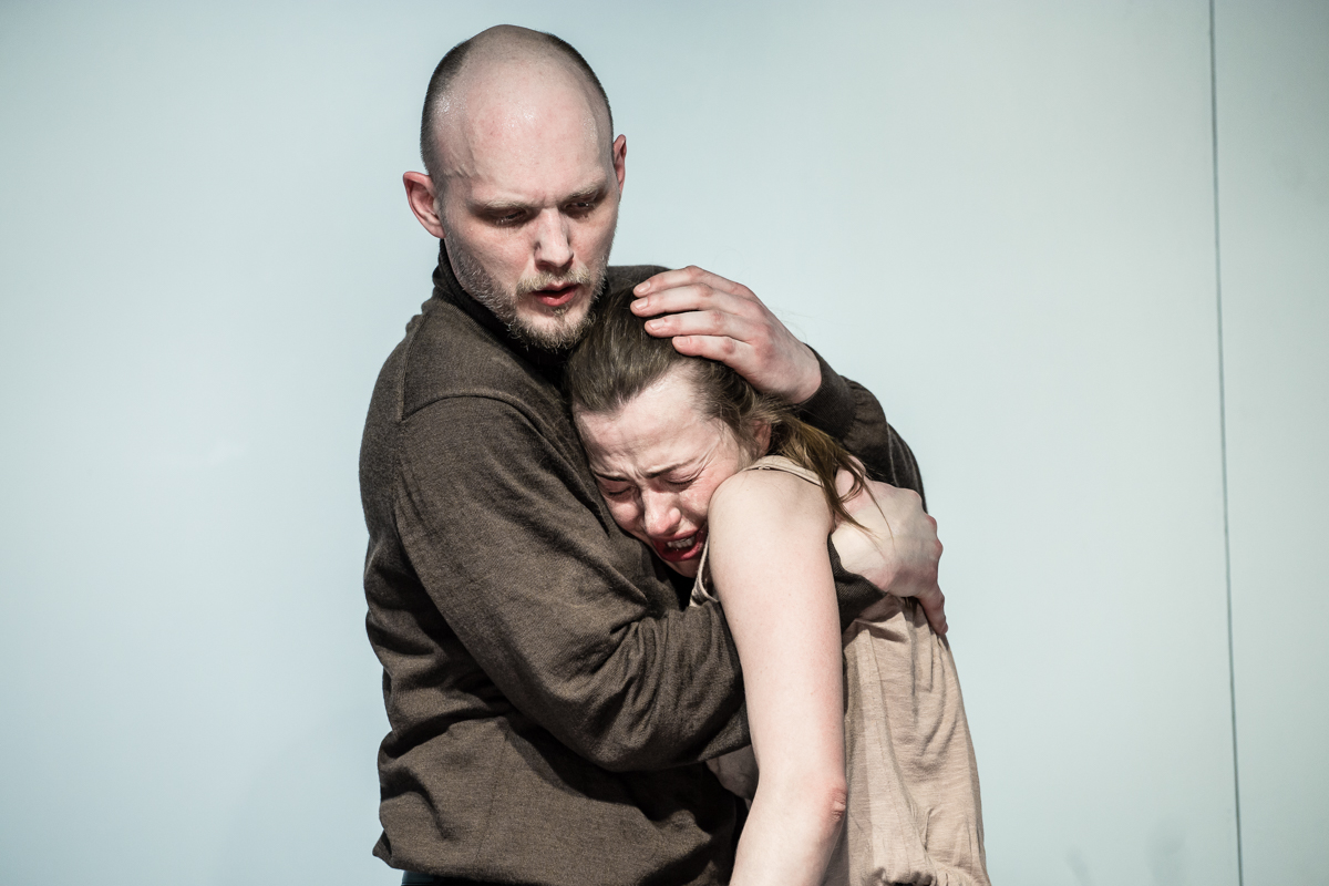 Skats no izrādes "Antigone" // Foto – Matīss markovskis