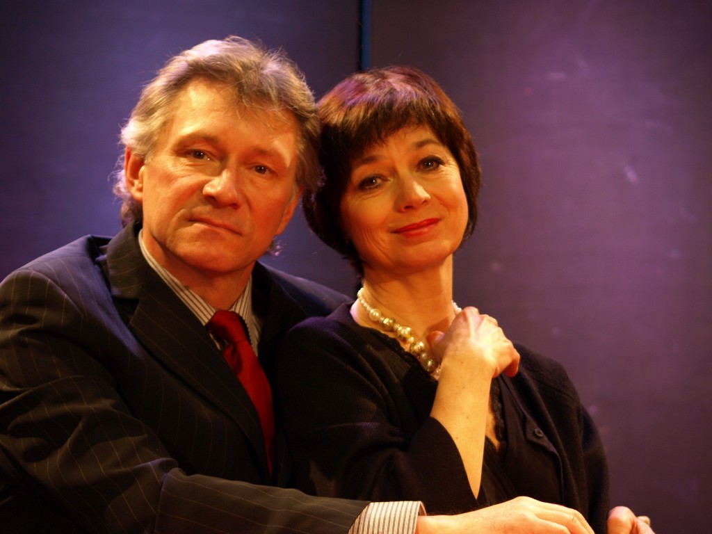 Hamilkāra kungs - Jānis Reinis, Eleonora - Aīda Ozoliņa // Foto - Kārlis Skuja