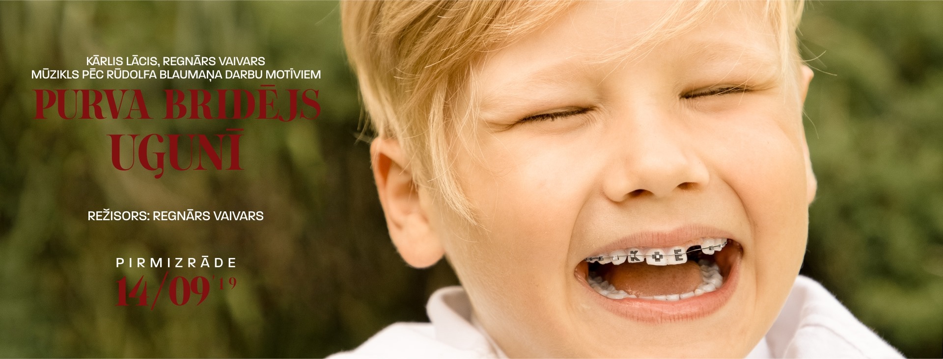 LT jauniestudējuma "Purva bridējs ugunī" publicitātes foto.