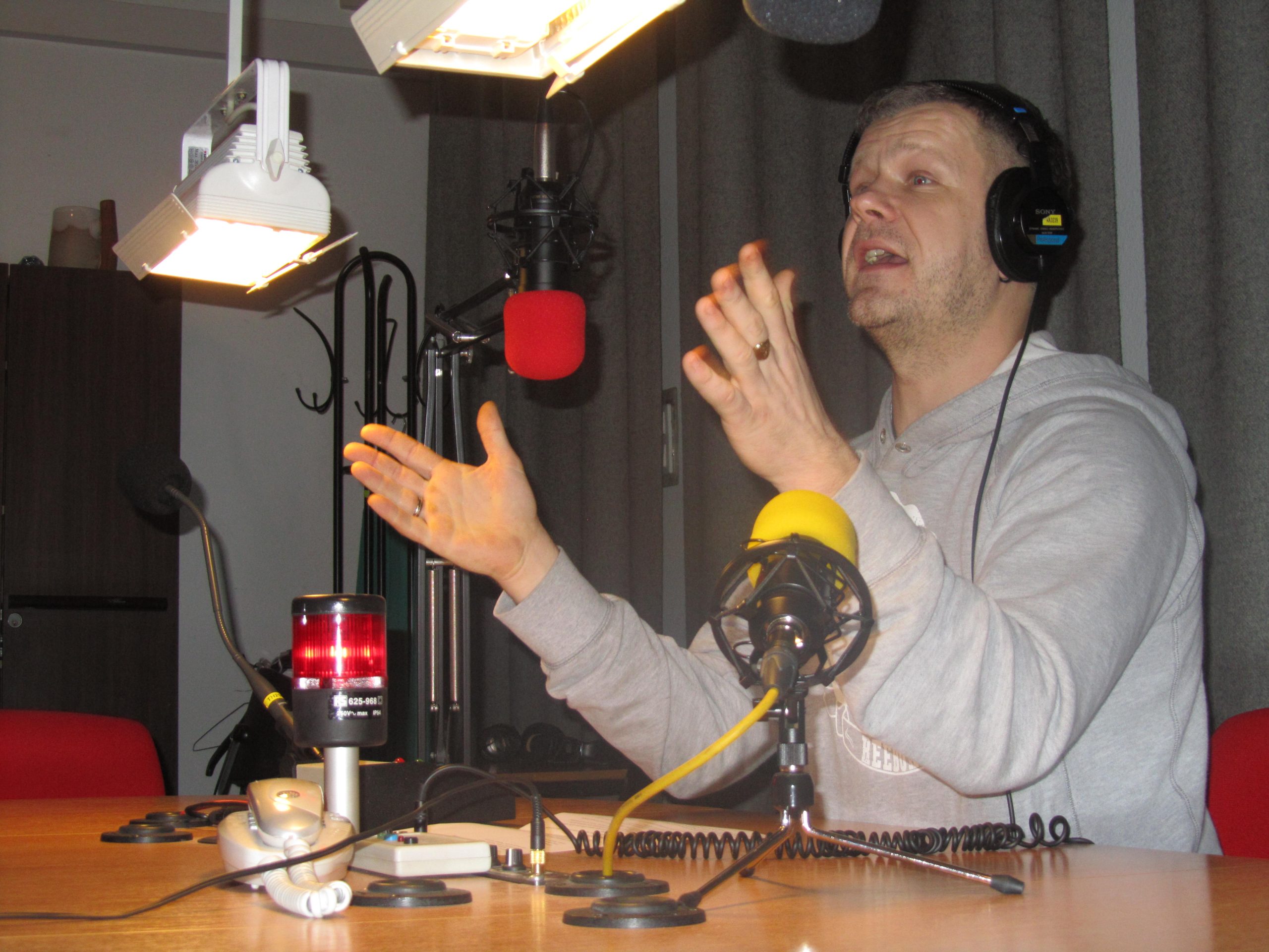 Seriāla "Konteksti" autors un režisors Kārlis Anitēns // Latvijas Radio publicitātes foto