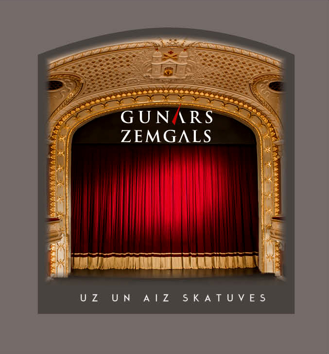 Grāmatas "Gunārs Zemgals. Uz un aiz skatuves" vāks