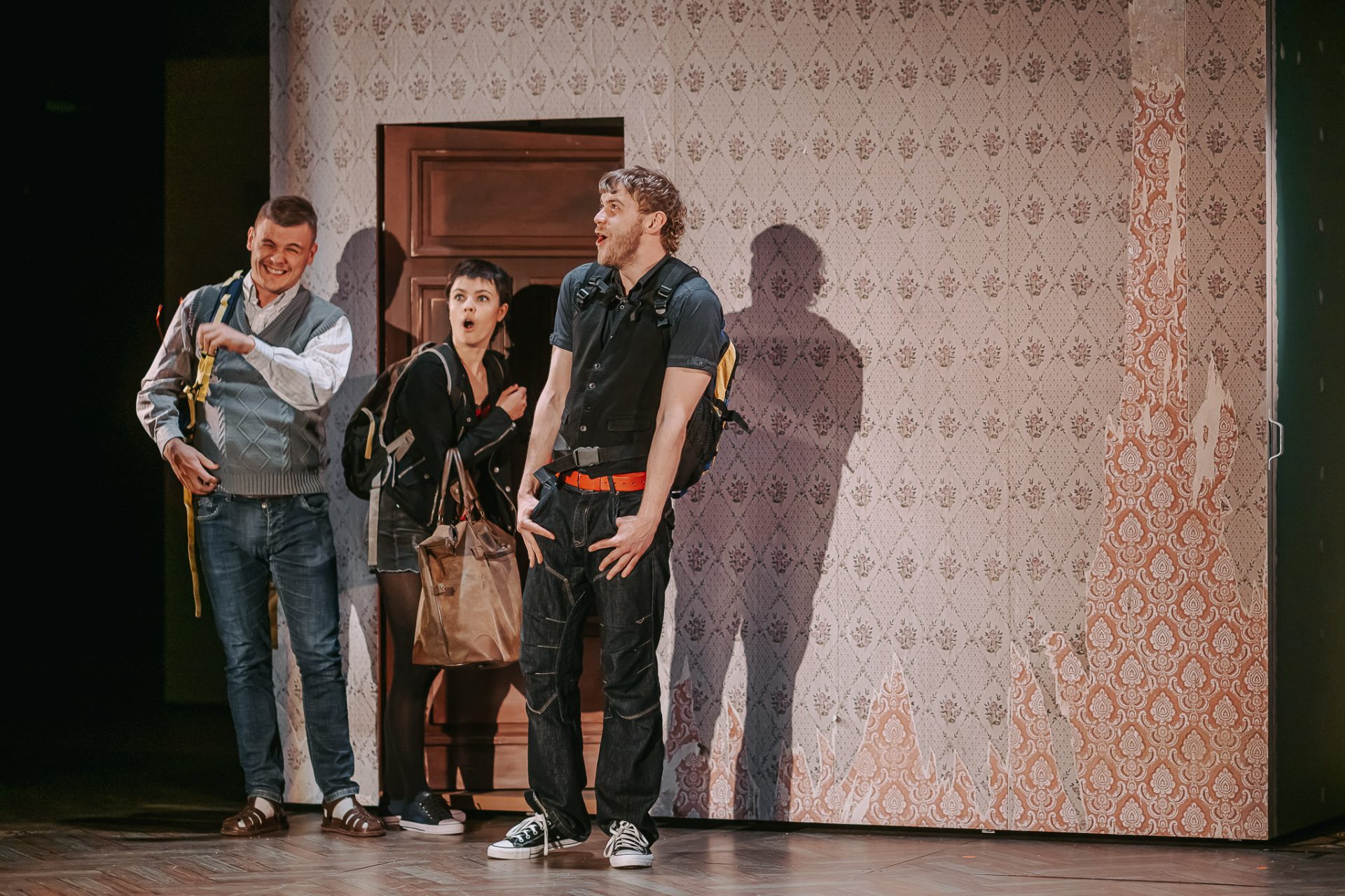 Eduards – Artūrs Irbe, Zane – Madara Kalna, Jānis – Valts Skuja // Foto – Edgars Pohevičs