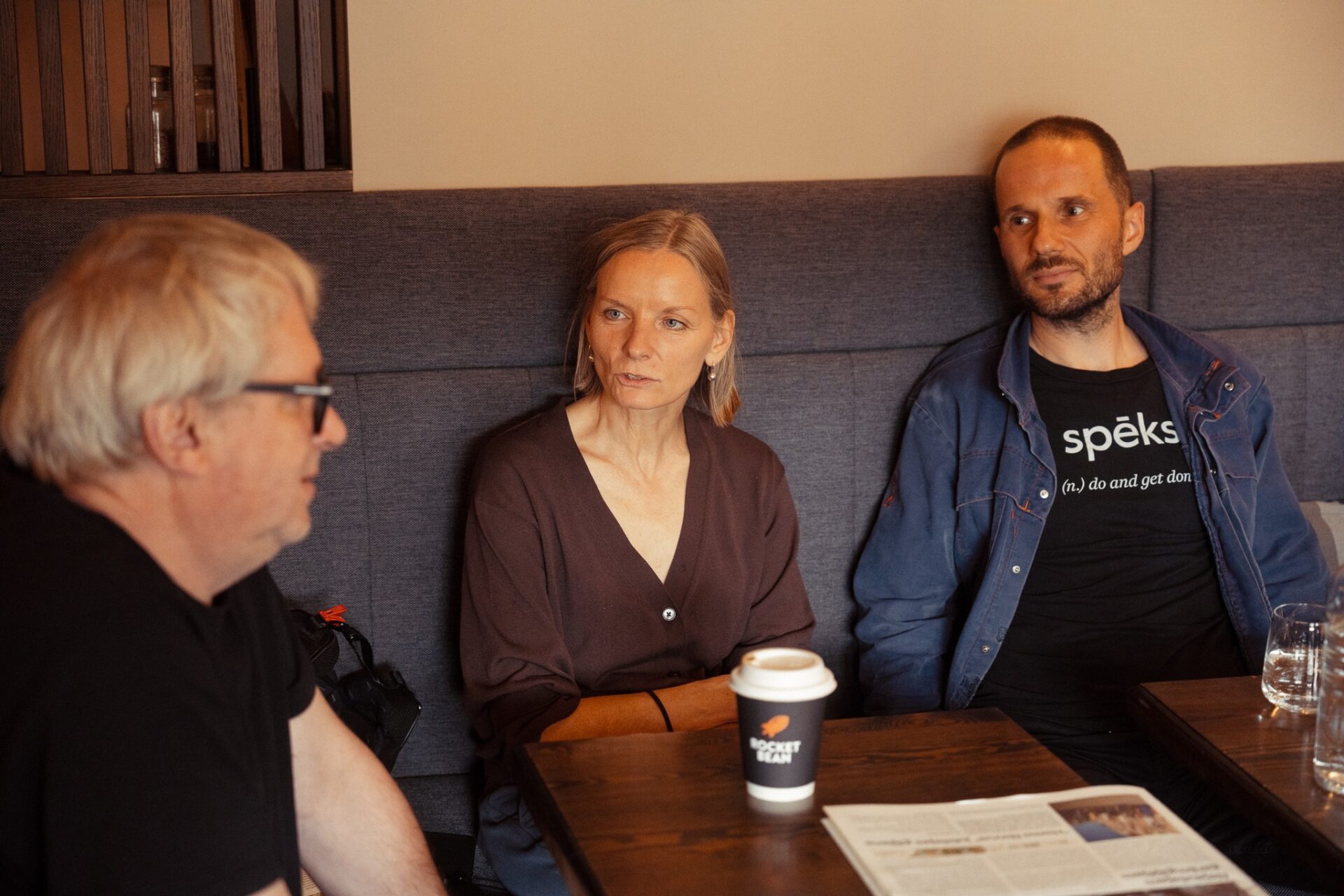 Skats no kuratoru diskusijas "Festivāls kā kultūras procesa daļa" // Festivāla "Homo Novus" publicitātes foto