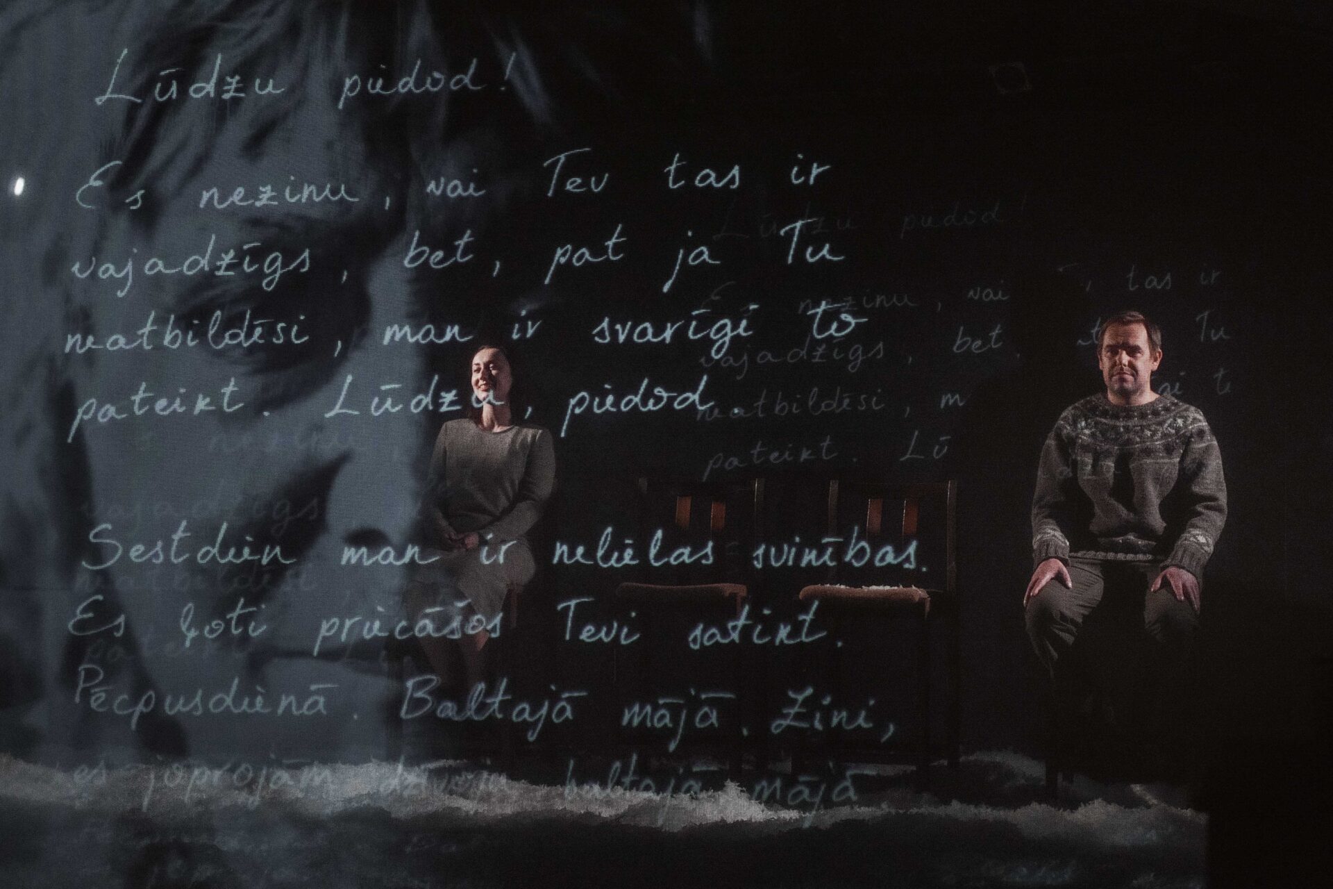 Skats no izrādes "Egles stāsti" // Foto – Margarita Germane