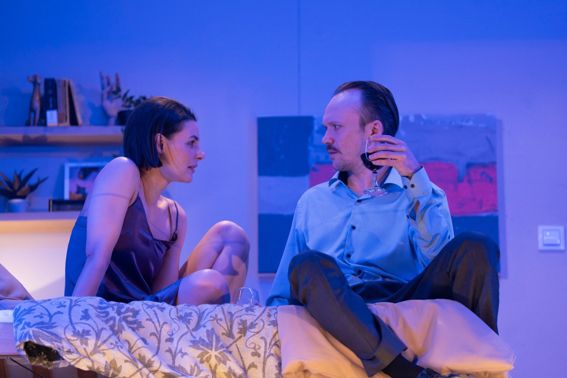 Alise – Ieva Segliņa, Frenks – Arturs Krūzkops // Foto – Marko Rass