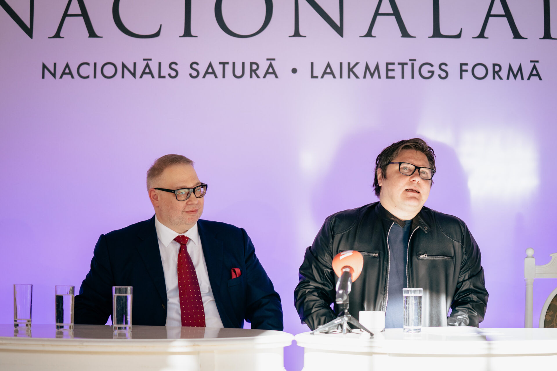 Skats no LNT preses konferences // Foto – Rolands Laguns