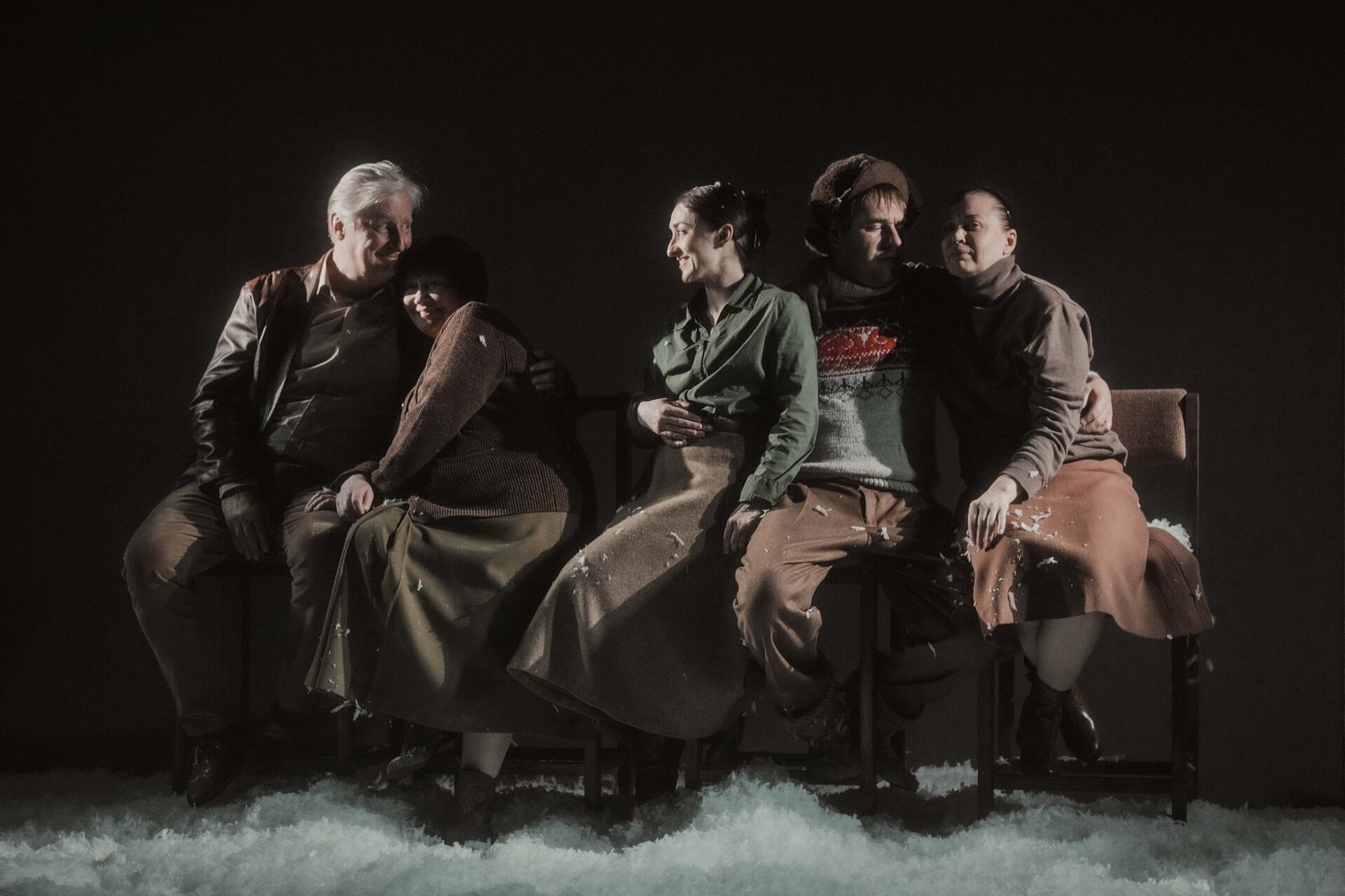 Skats no izrādes "Egles stāsti" // Foto – Margarita Germane