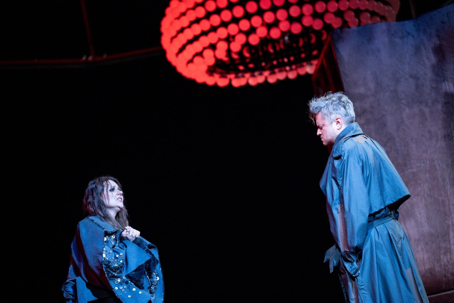 Mimī – Inna Kločko, Rūdolfs – Raimonds Bramanis // Foto – Kristaps Kalns